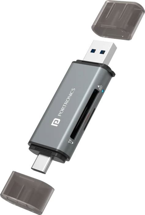 portronics pocket smart card reader|Portronics Mport 30 Plus USB Port and MicroSd Card Reader.